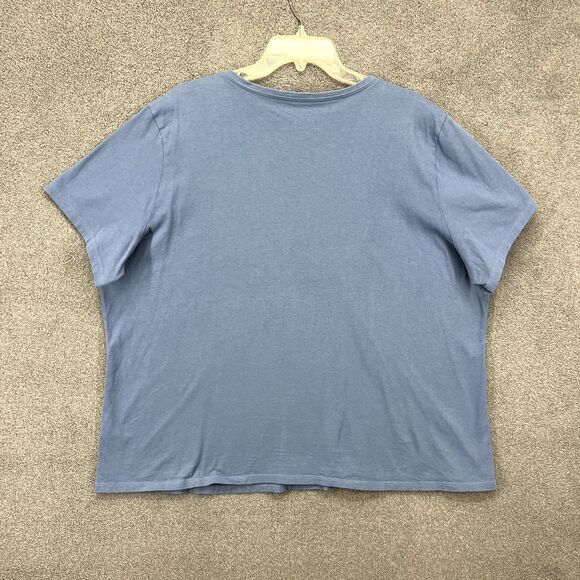 Life Is Good T Shirt XXXL Blue Cats Hug Me I’m Vaccinated Crusher - Picture 2 of 16